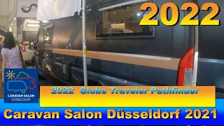 2022  Globe Traveler Pathfinder  Interior Exterior Walkaround Caravan Salon Düsseldorf 2021