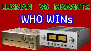 Luxman L-590AXII vs marantz  PM-88SE they battle gold mining