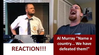 American Reacts | AL MURRAY Name a country... We have defeated them | REACTION