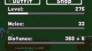 Rucoy Online - Repsine advanced lvl 275 and skill 360 in 1 month account