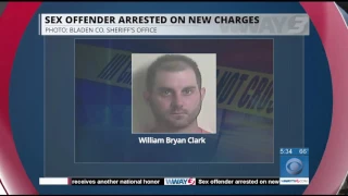 Sex offender arrested on new charges in Elizabethtown