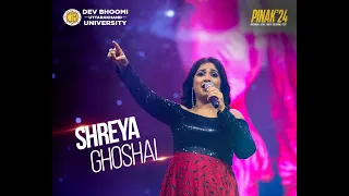 Shreya Ghoshal LIVE @ DBUU |Vlog 53|