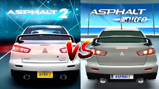 Asphalt Nitro 2 VS Asphalt Nitro