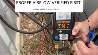 HVAC 059 Example fixed metering device with Superheat and Subcooling vs Target SH SC