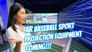 AR Baseball Sport Projection Equipment coming!!!