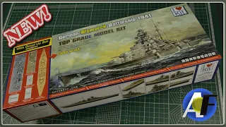 NEW! I love Kit 1/700 Bismarck [detailed video preview]