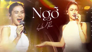 Ngất ngây khi HÀ NHI  làm mới hit NGỠ của QUANG HÀ | Live in Giao Lộ Thời Gian