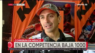 Salvatierra y Fuentes competirán en la Baja 1000, en Baja California
