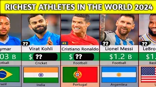 Richest Athletes In The World 2024
