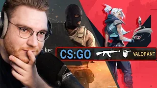 WHY YOU SHOULD SWITCH TO CS:GO |  Valorant vs CS:GO | ohnePixel Reacts