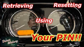 Retrieving, Resetting and Using your Harley-Davidson PIN Code