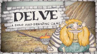 Delving Deeper- Delve: A Solo Map-Drawing Game