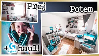 PRENOVA MOJE SOBE! + nova gaming oprema (Logitech) | Kaya Solo