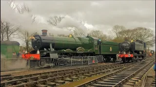 Buckinghamshire Railway Centre - Wightwick Hall's Launch March 2019