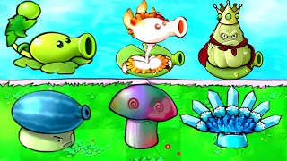 Charm Doom Shroom Vs Gargantuar - Plants vs Zombies Hybrid really fun gameplay | PVZ HARDEST MOD