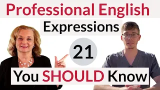 21 Professional English Expressions You Should Know