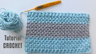 Hermoso Punto Crochet. Fácil 😉. Tutorial explicado paso a paso