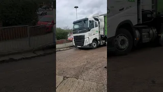 2023 Volvo FH Parked up behind Asda delivering Goods