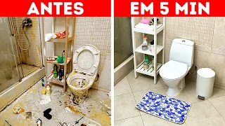 TRUQUES E DICAS INTELIGENTES DE LIMPEZA PARA POUPAR O SEU TEMPO