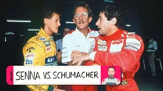 Cuando Senna le puso la mano encima a Schumacher | Archivo Rosaleny - SoyMotor.com