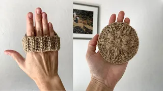 😍 THE MOST BEAUTIFUL LOCK with a handle crocheted from jute @Katya SHODDI CROCHET crochet
