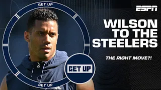 Russell Wilson to the Steelers ➡️ Clear QB1? Smart move for Pittsburgh? Playoff potential? | Get Up