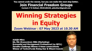 Winning Strategies in Equity 07May2023