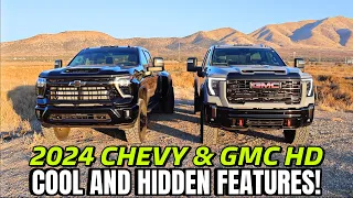 Cool And Hidden Features On 2024 Chevy Silverado 3500 & GMC Sierra 2500 HD!