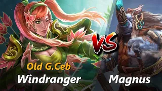 Ceb mid Windranger vs Magnus | First 10 minutes