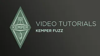 Kemper Profiler Tutorials - Kemper Fuzz (german)