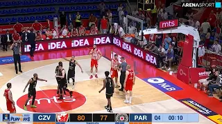 ADMIRALBET ABA LIGA (5. finalna utakmica): KK Crvena zvezda - KK Partizan 80:77 / 06.06.2022.