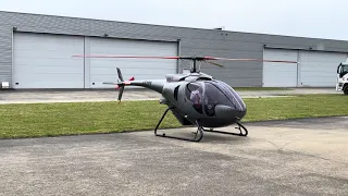 Testflight of ULM-helicopter DKT 07  from D-Motor