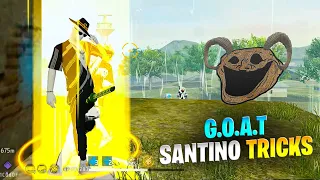 TOP 3 BEST WAY TO USE - NEW SANTINO 😈🗿💀