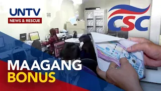 Regular gov’t. employees, maaari nang tumanggap ng year-end bonus simula sa Nov. 15 – CSC