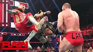 Lucha House Party attack Lars Sullivan: Raw, May 20, 2019