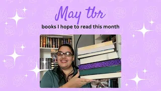 🌸 what I want to read this month | May tbr