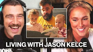 “He’s a noisy creature”- Kylie Kelce on what it's really like living with Jason