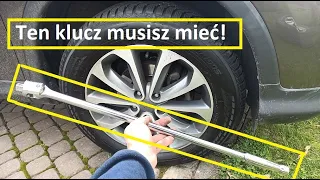 Klucz przegubowy, breszka do kół - rewelacja! - to musisz mieć! JONNESWAY S22H41600