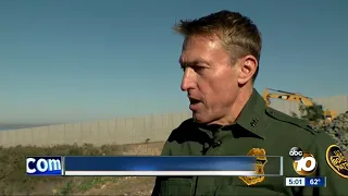 Touring new sections of the border wall in San Diego