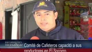 En El Socorro capacitan a productores de café