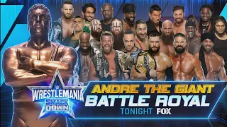 Batalla Real Andre El Gigante 2022 - WWE Smackdown 01/04/2022 (En Español)