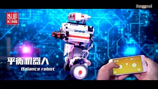 Mofun 2.4G DIY Programmable Self-Balance Block Building App Control Built-in Spenker Smart Robot Toy