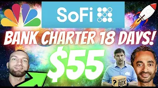 SOFI BANK CHARTER NEWS! (18 DAYS AWAY!?) SQUARE CHARTER TIMELINE! +50% UPSIDE! PT $55 2022!