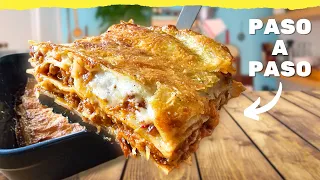 Easy Meat Lasagna in 4 STEPS (what to do and what you don't have to do)