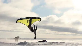 Wing Skiing, Québec île d'Orléans