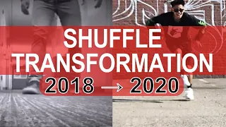 MY SHUFFLE TRANSFORMATION | 2 Years Progress | kentobaby