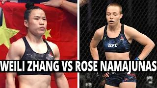 Weili Zhang vs Rose Namajunas Pick | UFC 261 Odds | UFC Predictions