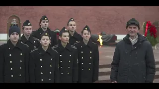 Напутствие ветерана войны из Обнинска юным кадетам