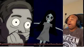 REACTING TO TRUE STORY SCARY ANIMATIONS (DO NOT WATCH BEFORE BED)