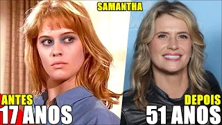 A Maldição de Samantha | Antes e Depois do Elenco (1986) 2021